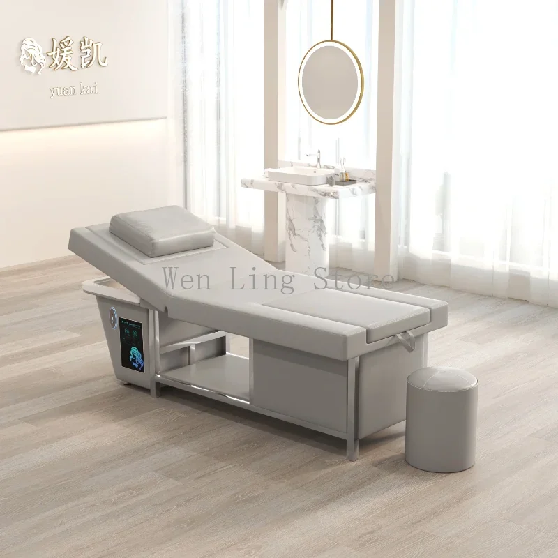 

Pedicure Hair Washing Chairs cosmeti Aesthetics Hydrotherapy Shampoo Chair Stretcher Silla Peluqueria Furniture Barberia MQ50SC