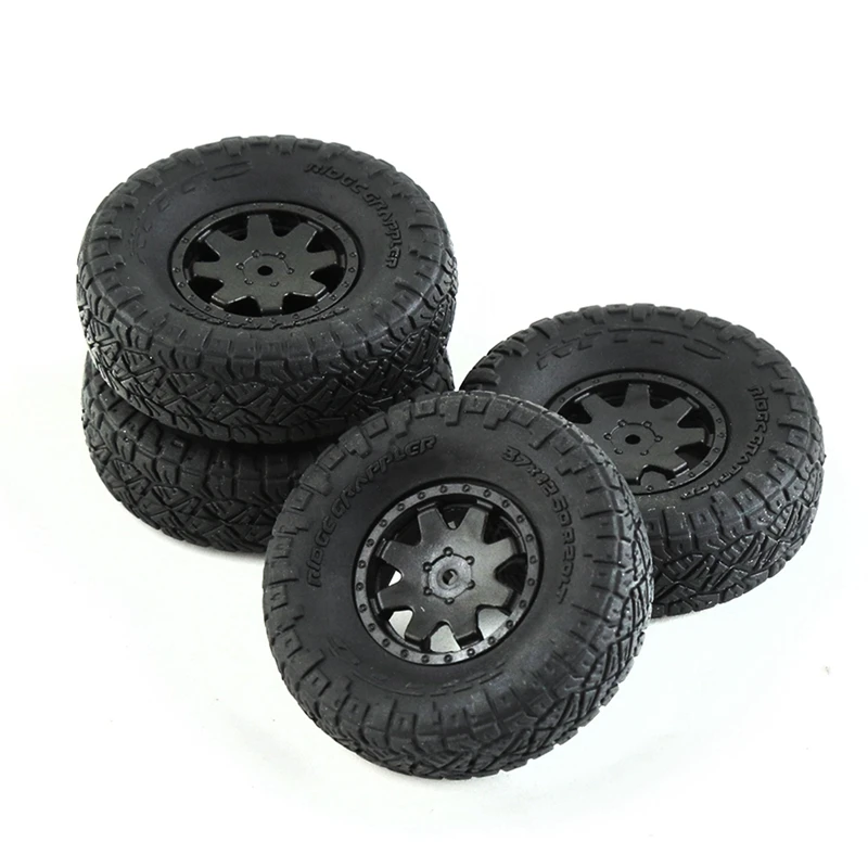 4 pezzi di gomma pneumatico ruota pneumatico per Kyosho Mini-Z 4 x4 Mini Z 4 x4 RC Crawler auto pezzi di ricambio accessori