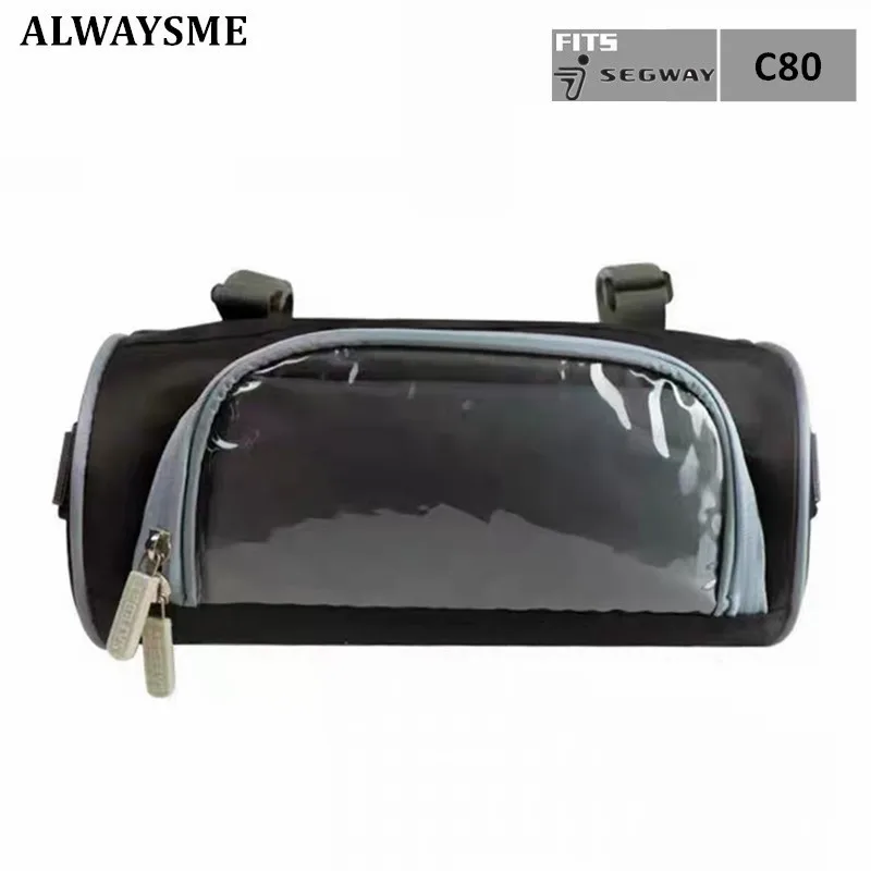 ALWAYSME Segway eMoped Scooter Head Bag For Segway Ninebot Electric eMoped Scooter C Series C80