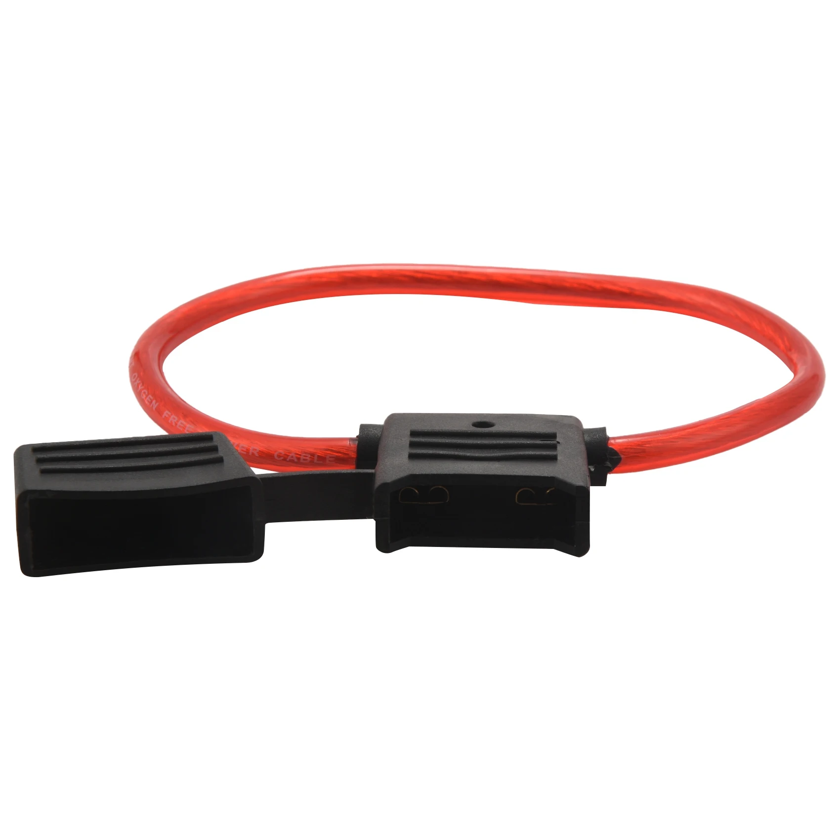 #22M 8 AWG Blade Fuse Holder Inline Wire 12-24V Volt Waterproof + 40A Fuse,Line length 20cm Fuse Holder,(PVC + copper)
