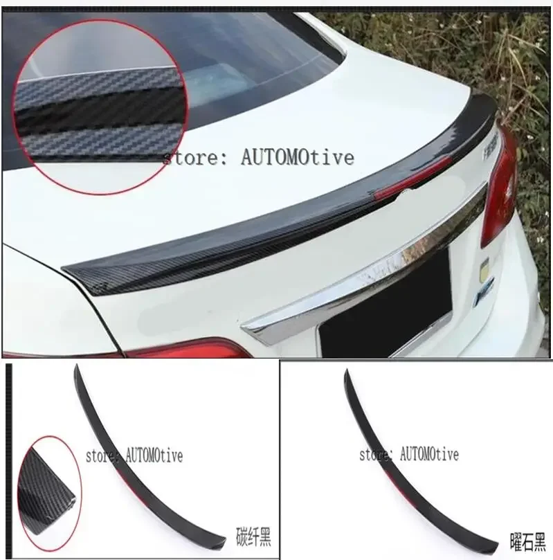 

Unpainted ABS Rear Wing Trunk Aero Spoiler Wing For Nissan Sentra Sylphy B17 2013-2017