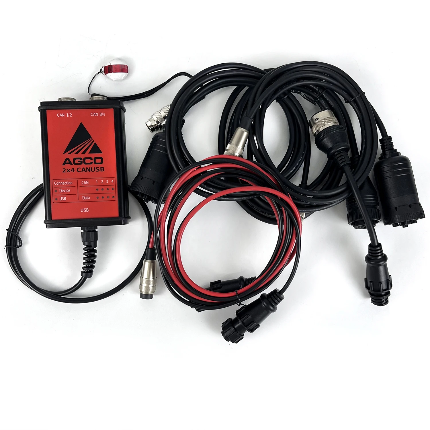 for AGCO Agriculture construction Diagnostic tool FOR FENDT FenDias Massey Ferguson SISU Power WinEEM4 Service Tool+ key dongle