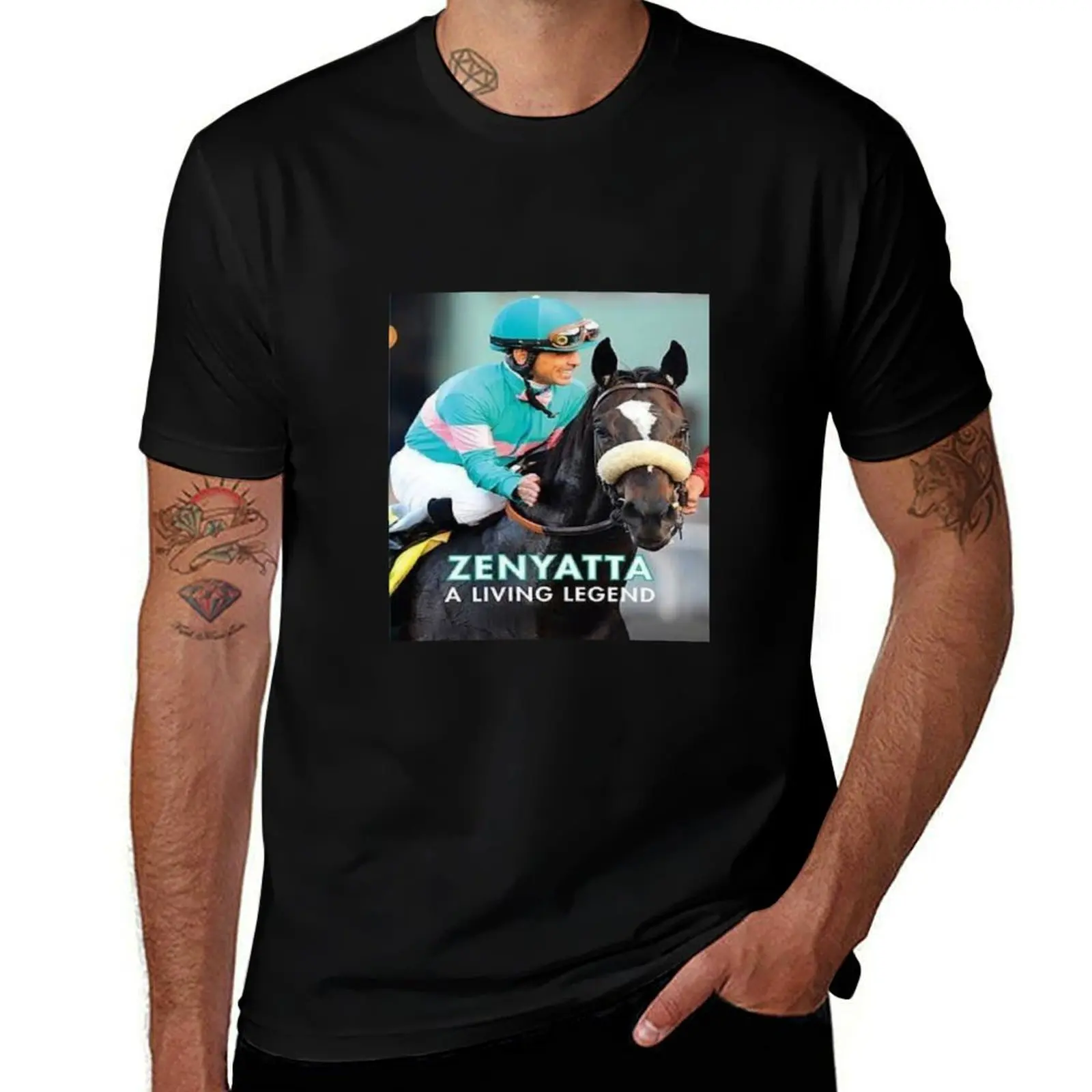 

Zenyatta Horse - Dancing zenyatta horse T-Shirt Simple Print Design T-Shirt