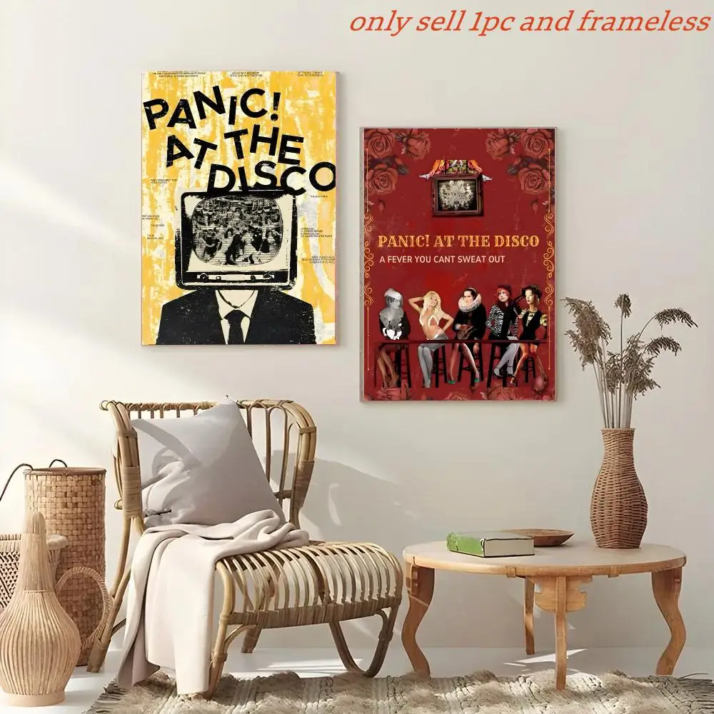 Band P-Panic At The Disco Poster Painting And Print Wall Art Picture For Home Room Decor Gifts