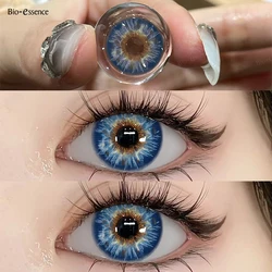 Bio-essense 1 Pair Color Contact Lenses for Eyes Cosmetic High Quality Blue Lenses Green Contact Fashion Cosmetic Eye Contacts
