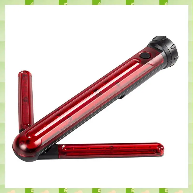 2025 Traffic Stick, Led Traffic Safety Batons, Signal Emergency Road Flares, Extendable Blade Handheld Led Warning Light,Traffic