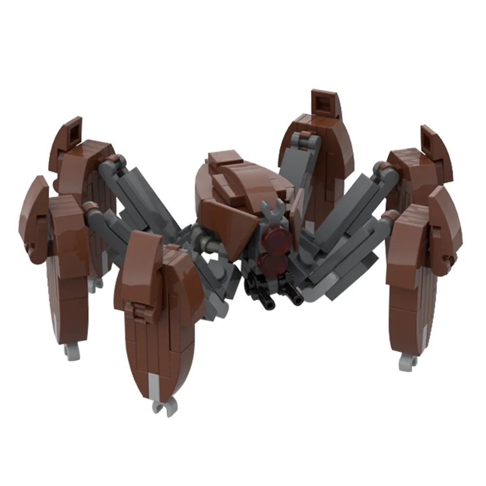 

MOC Machinery CrabS Robot Model Building Blocks Movie Space War Robot CrabS diy Bricks Toys for Children Birthday Gifts