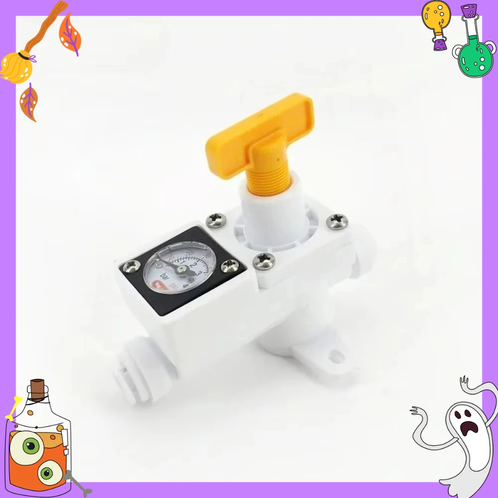 1pcs Kegland 6.35/8mm Duotight Inline Regulator 0-150/60psi Integrated Gauge Beer Accessory Home Brewing wine accessories