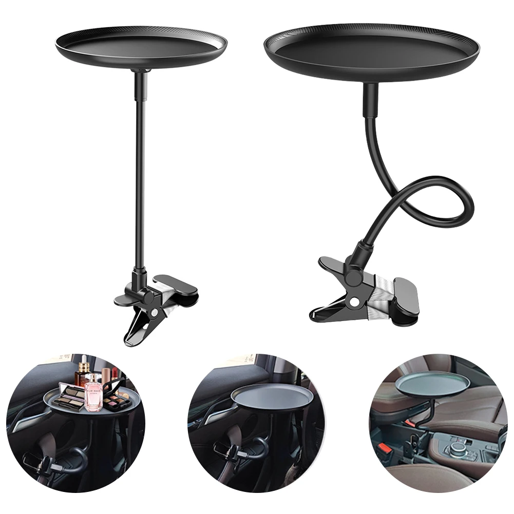 

Регулируемый портативный столик для еды с поворотным механизмом, крепление на клипсу, для седанов, внедорожников и других транспортных средств