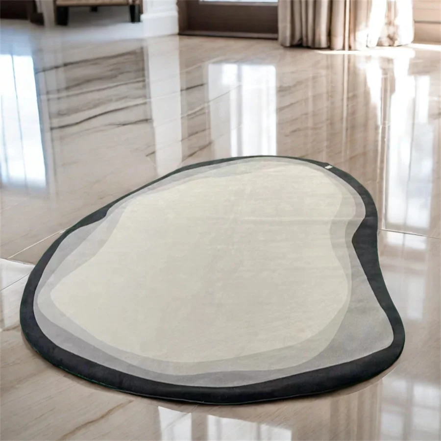 Handmade Tufting White Color Carpet and Rug Custom Design Carpet Rug Factory Good Price Carpets and Rugs