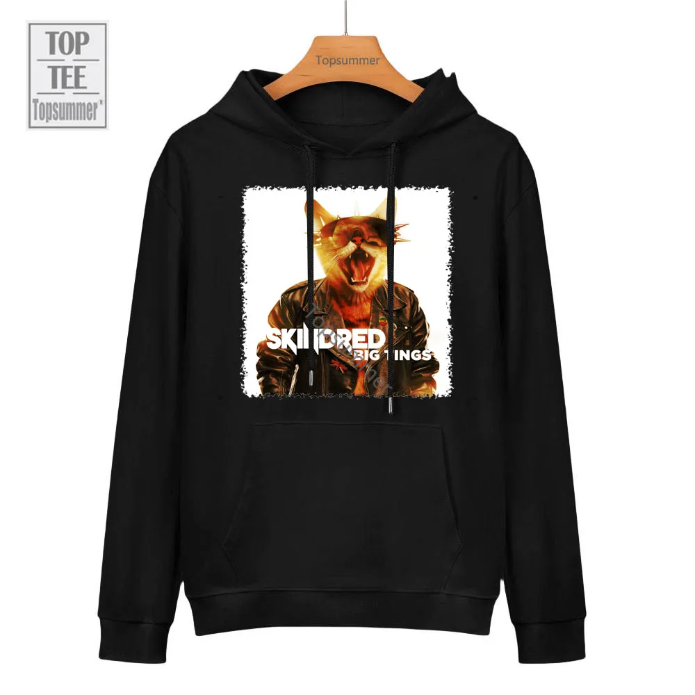 Толстовка с капюшоном Skindred Tour, мужская летняя Толстовка большого размера в стиле Харадзюку