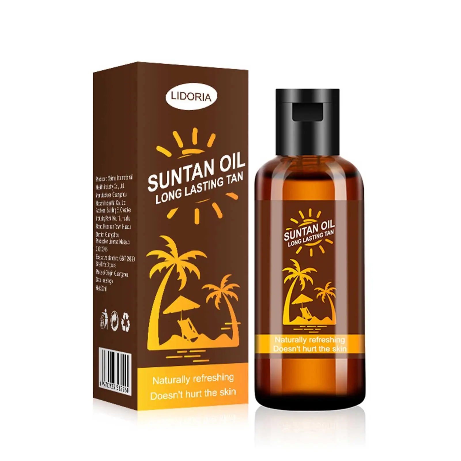 35ml lozione abbronzante oli Bronzer per il corpo oli di protezione autoabbronzanti lozione per olio per la pelle abbronzata spiaggia Sexy Solarium abbronzatura naturale T6N3