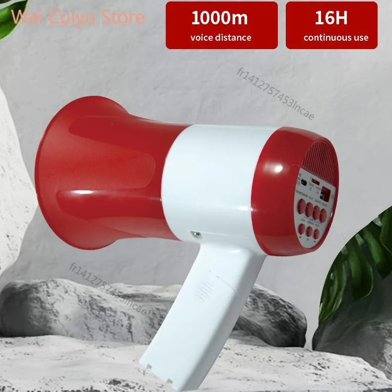 2025 nouveaux cadeaux 100w batterie au Lithium portable haute puissance mégaphone haut-parleur Hawker promotionnel