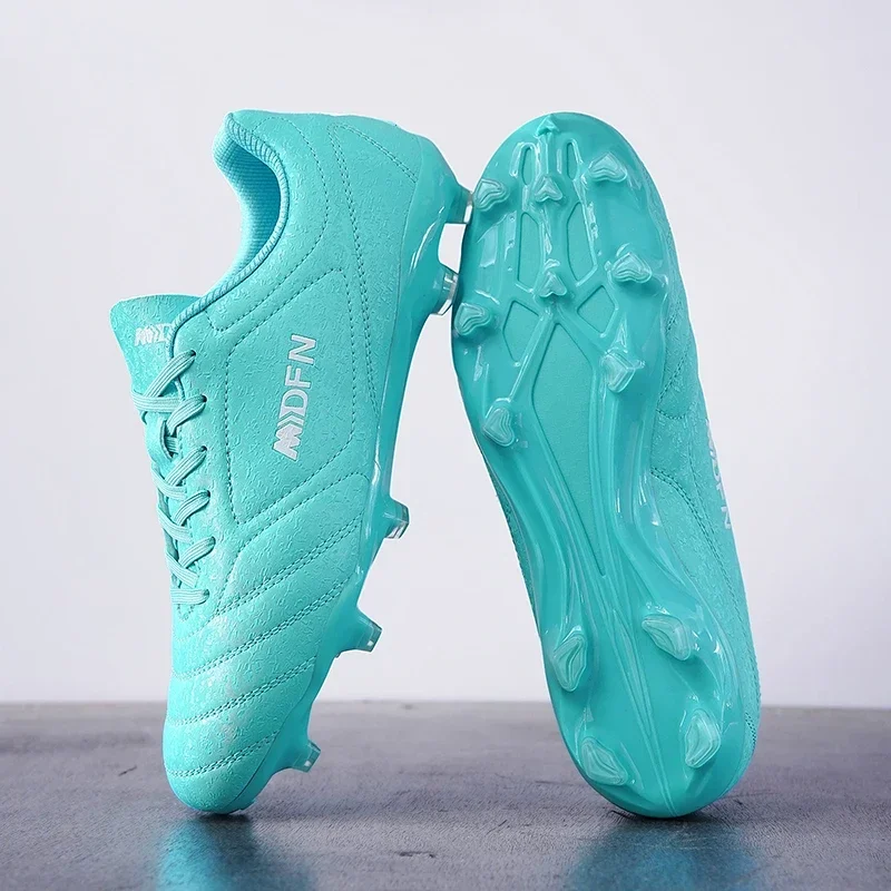 

Новые мужские и женские профессиональные футбольные бутсы с длинными шипами, уличные футбольные бутсы для взрослых, дышащие тренировочные кроссовки в помещении, Прямая доставка