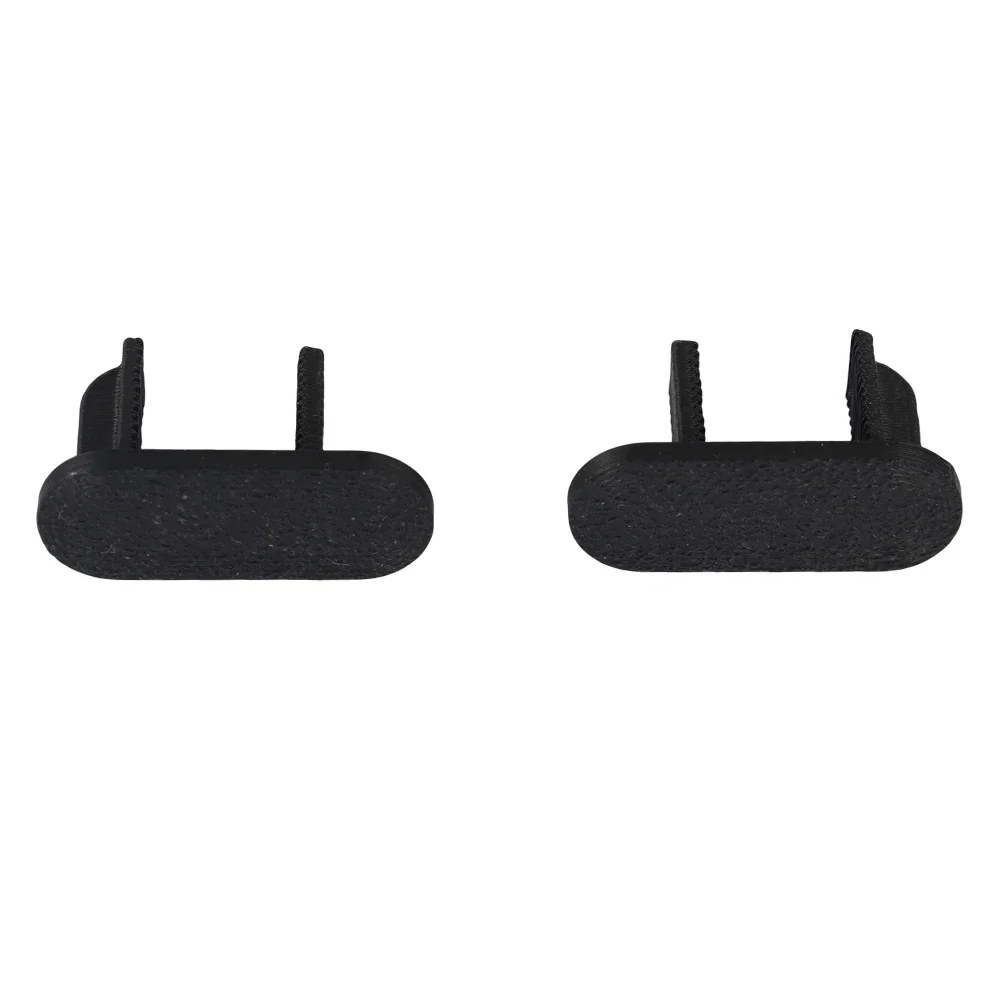 Black Plastic Durable Parcel Shelf Clip 2pcs Trunk Partition Clamp For Ford Fiesta Mk8 2017 Onwards Auto Interior Parts