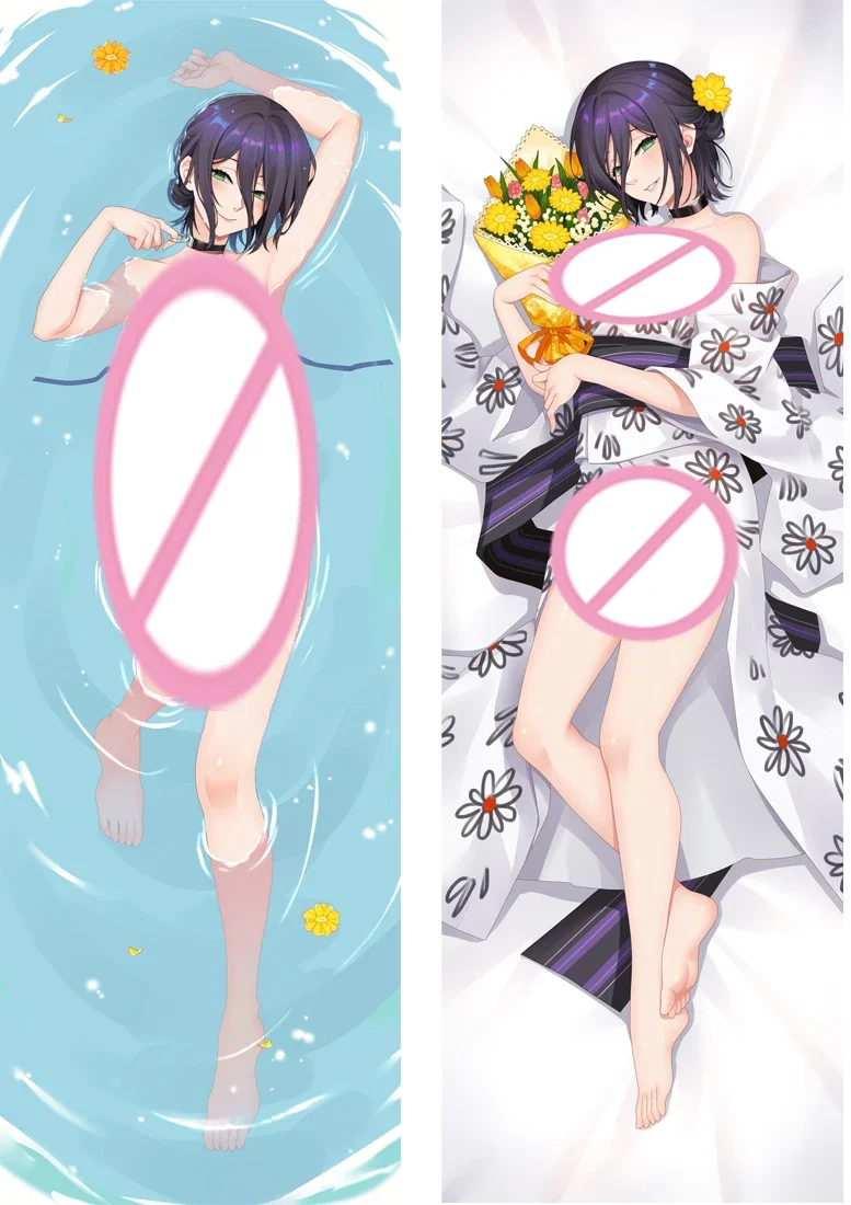 

60x180cm Fullbody Dakimakura Cover Double-sided Hugging Body Cushion Cover Otaku Bedding Anime Pillow Case