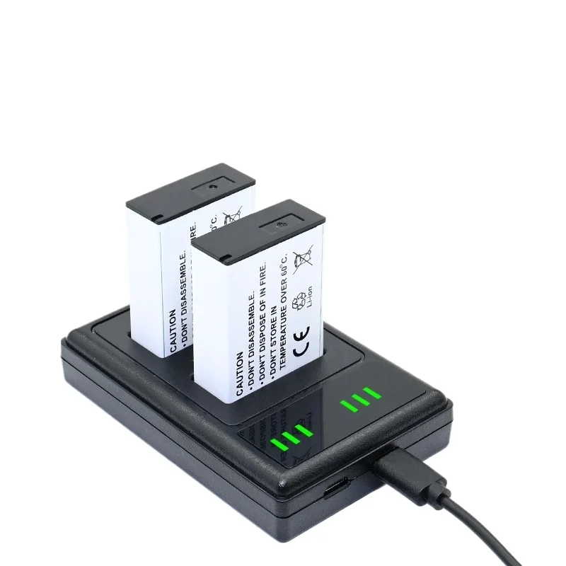 LP-E17 Replacement 2680mAh Battery for Canon EOS750D/760D/800D/200DM3 Battery Charger