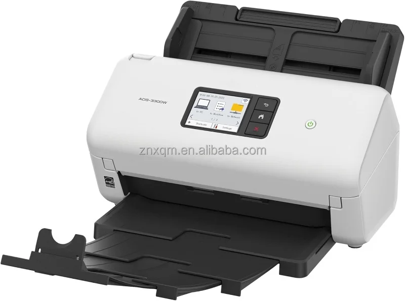 ADS-3300W Scanner desktop professionale ad alta velocità 2.8 Touchscreen 40ppm 300 dpi Interfaccia USB Connettività wireless Stock