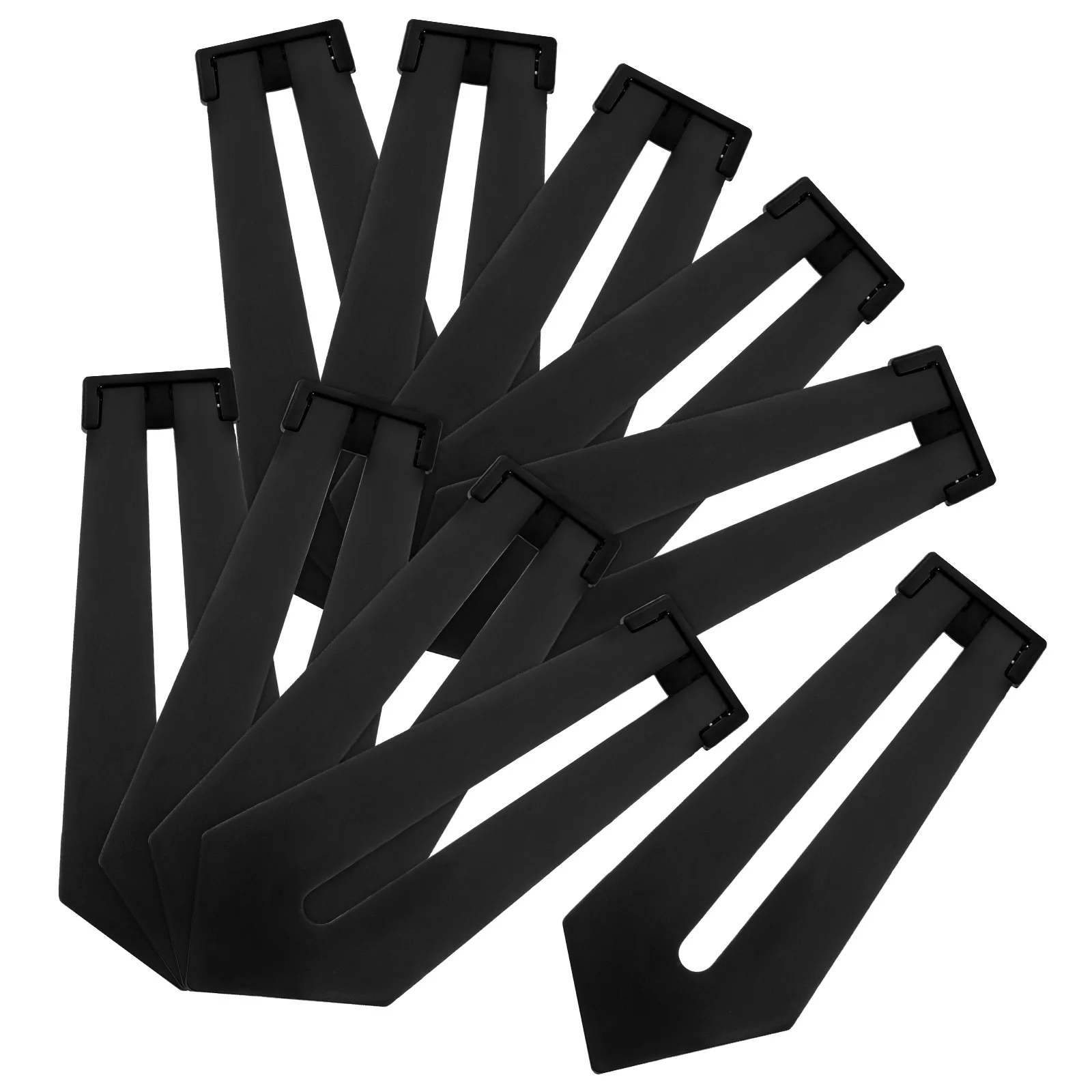 

10Pcs Picture Frame Back Pedestals Plastic Replacement Support Stands Rotatable Photo Frame Holders Desktop Display Racks