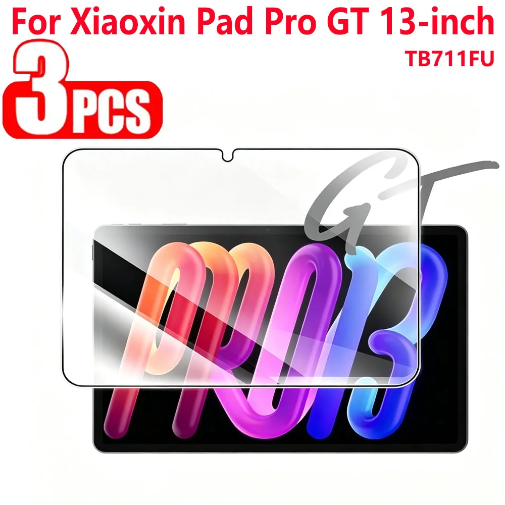 For Lenovo Xiaoxin Pad Pro GT 13 inch 2026 TB711FU Tempered Glass Screen Protector Tablet Anti Scratch Clear Protective Film