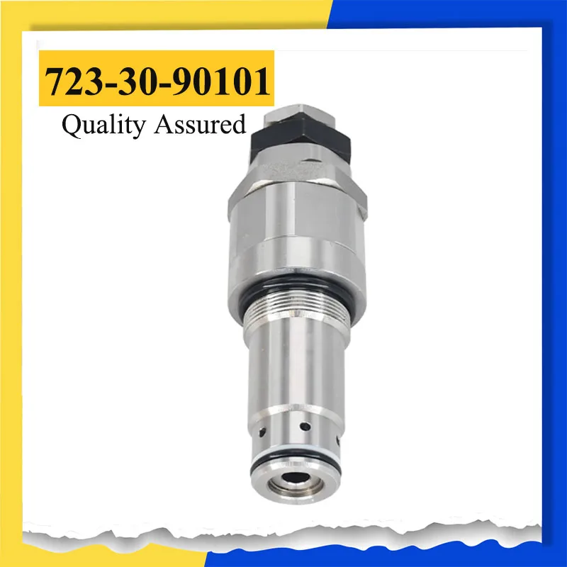 for Komatsu Main Relief Valve723-30-90101 723-30-50101 723-30-90400 PC100-6 PC120-6 PC120-6E PC130-6 Excavator Parts