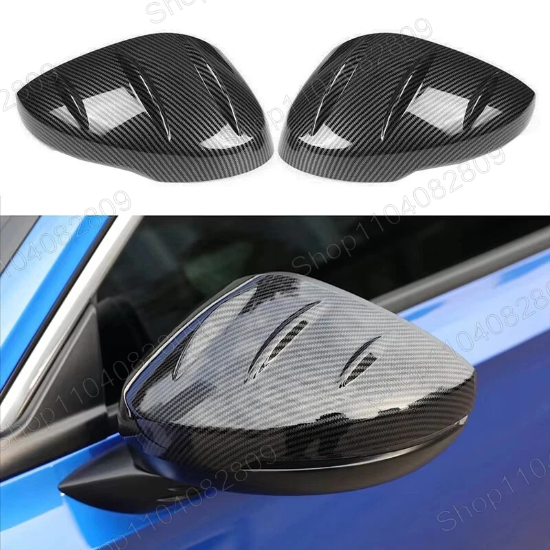 

Для Honda Civic 11-го поколения 2022-2025, колпачки для зеркал заднего вида, накладки, наклейки из углеродного волокна, модифицированные аксессуары для салона автомобиля