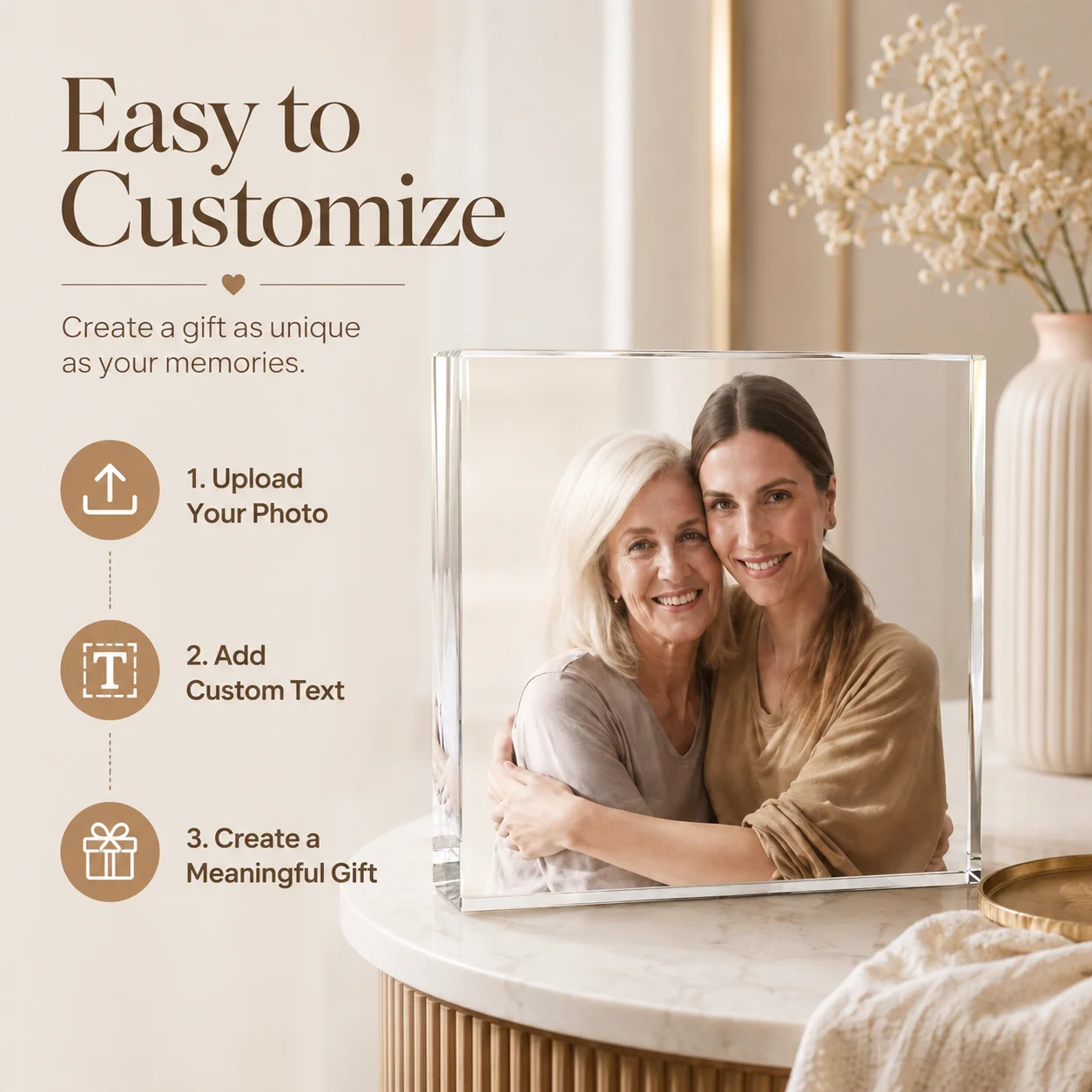 1 szt. Personalizowany akrylow – Photo Acrylic Block recenzja i cena
