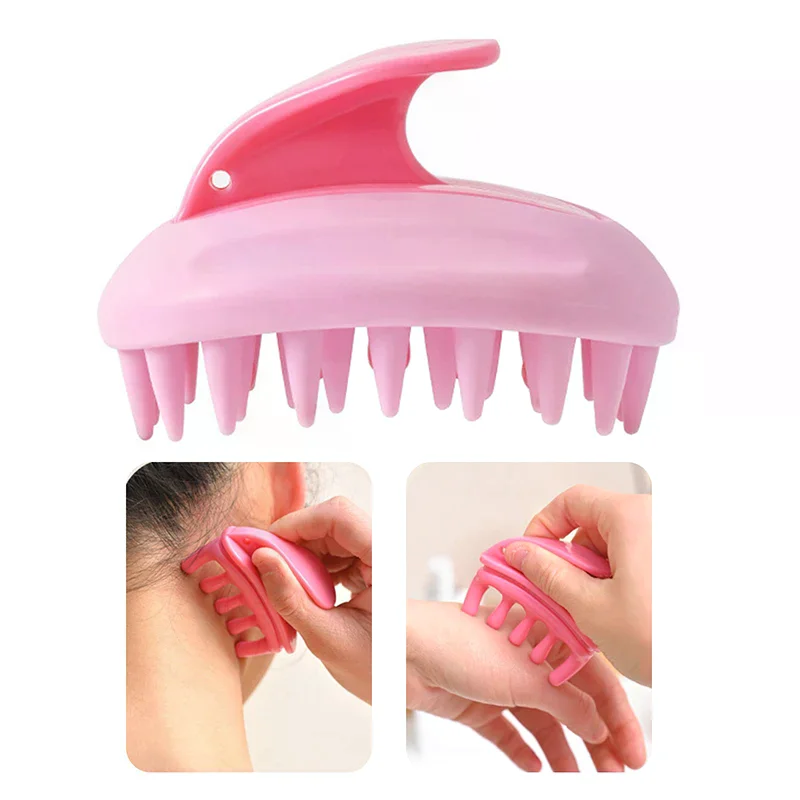 

2-In-1 Body Massage Brush Bath Shower Brush Shampoo Brush Head Scalp Massage Comb Hair Washing Comb Salon Hairdressing Tool