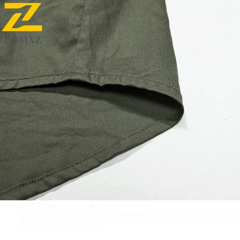 Luxury Shirt Men's 2025 New Spring and Autumn Fashion Classic Cotton Single Breasted Shirts Male high quality Business Slim Tops