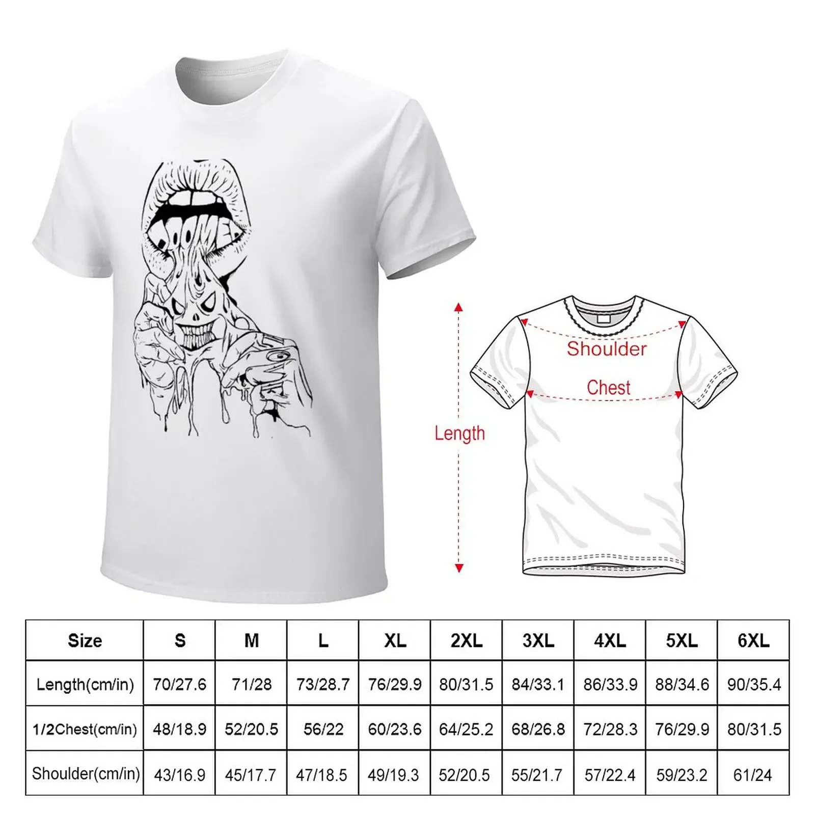 Lips of Doomed T-Shirt cute clothes Aesthetic clothing T-shirt men vintage blanks big and tall t shirts for men