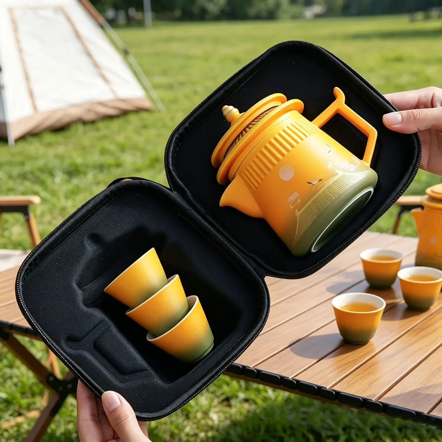 Forbidden City Cultural and Creative Travel Tea Set Beijing Characteristic Souvenir High-end Practical Gift Chinese Travel Gift