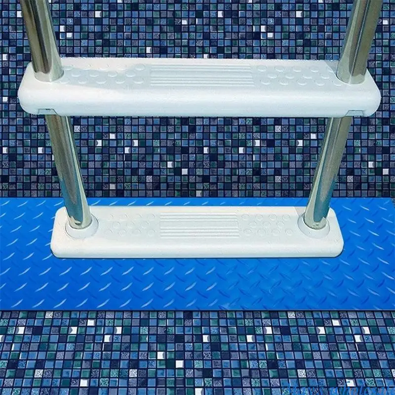 Pool Liner Stairs Ladder Pad Anti-slip Step Mat Swimming Pool Ladder Rubber Pad 448A