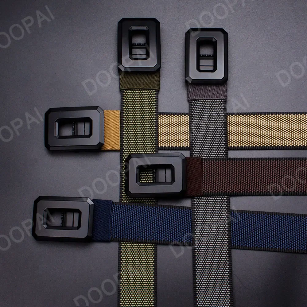 New Sports Nylon Belt Men Women Fashion Canvas Belts Male Design Outdoor Waistban Two-Sided Designs Tactical Belt Military Belt