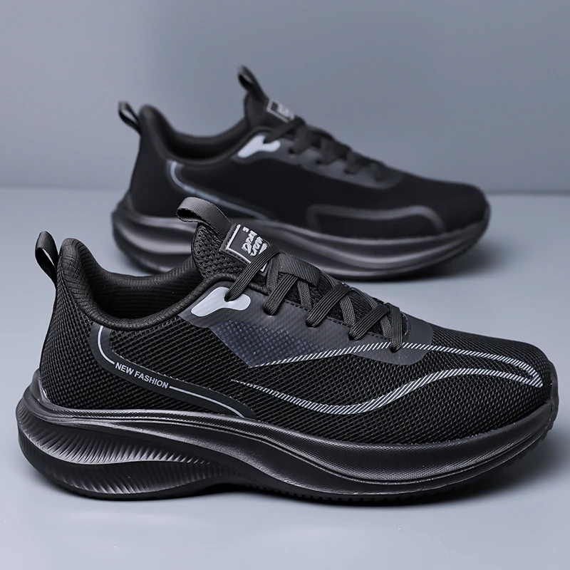 

Sneakers for Men Mesh Breathable Ultra Light Sport Man Shoe High Quality Fashion Cozy Run Casual Shoes for Men Кроссовки Мужские