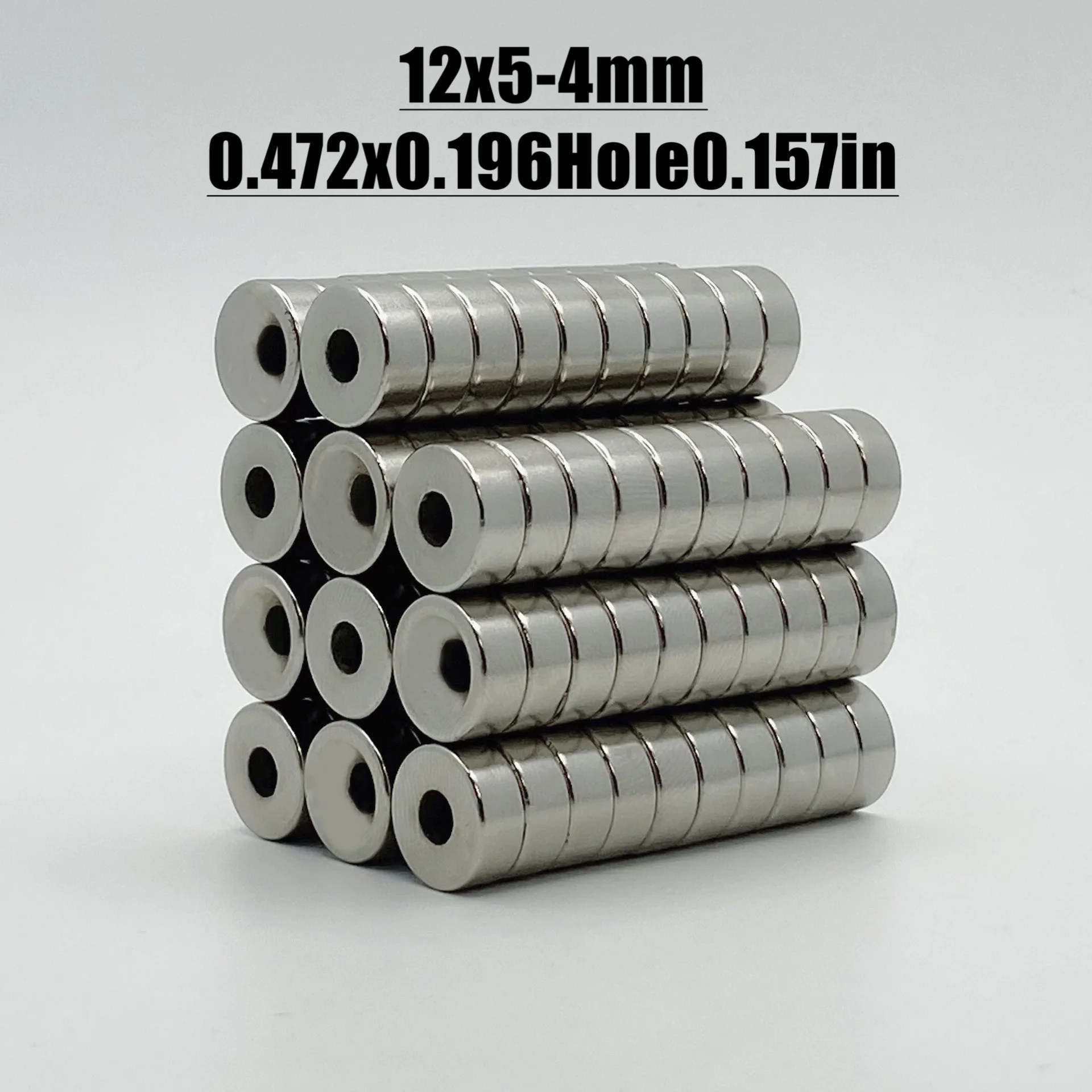 5-300pcs 12x5-4mm Magnet Neodymium Magnet N35 NdfeB Permanent Magnetic Imanes Fridge Magnets Round 12*5-4 Magnet Accessory