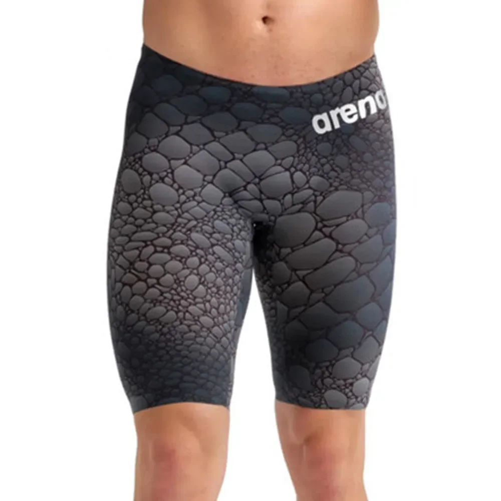 Traje de baño para hombre, pantalones cortos de surf transpirables, bañadores deportivos para entrenamiento de natación, novedad de verano, secado rápido, pantalones ajustados para surf y buceo, 2023