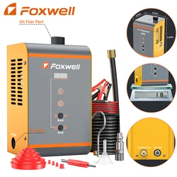 Foxwell SD101 Car Smoke Leak Detector Automotive EVAP Leakage Locator Oil Pipe Smoke Generator for Car Motorcycle