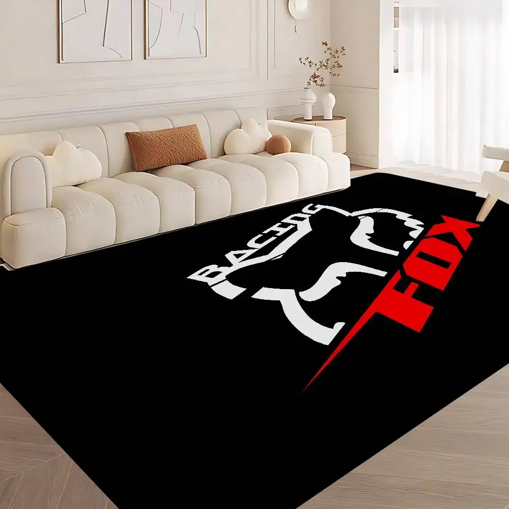 F-FOX M-Motorcycle Logo Floor Carpet Nordic Style Home Doormat Bathroom-Toilet Mats Bedroom Hotel Decor Mat
