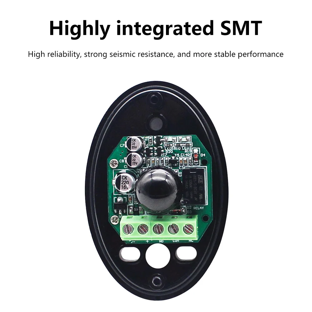 Imagem -04 - Detector Infravermelho do Alarme Anti-roubo da Indução Automática Detector Seguro do Portão Automatizado Auto Porta da Garagem Dc1224v