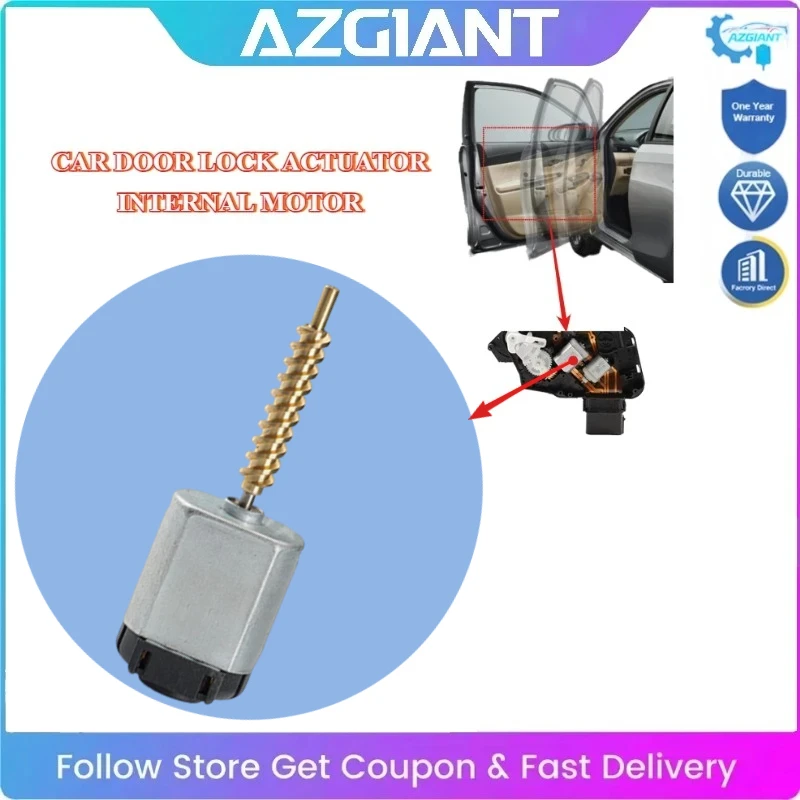 

AZGIANT Car Door Lock Actuator Motor FC-280 12 Volt Low Noise Central Locking Motor For Nissan Cabstar F24 March K11 Car Parts