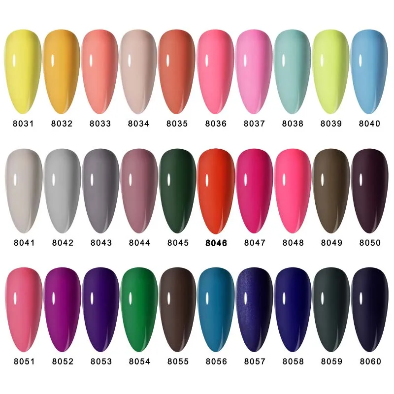 NAILWIND Bottiglia di plastica colorata Smalto per unghie gel Smalti gel semipermanenti Smalto ibrido UV/Led Base Top Coat Nail Art