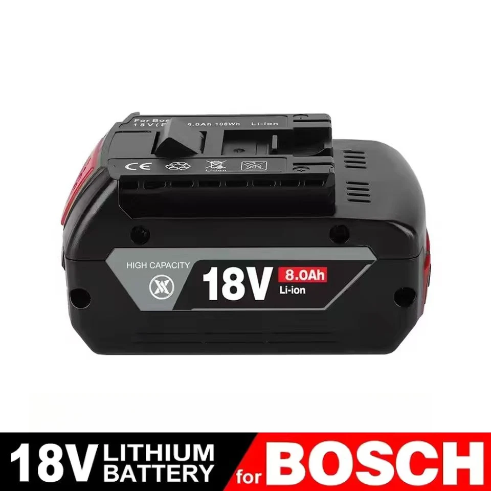 

for Bosch 18V battery 6000mAh backup batteries, Draadloze professional system, BAT609 BAT618 GBA18V80 tool