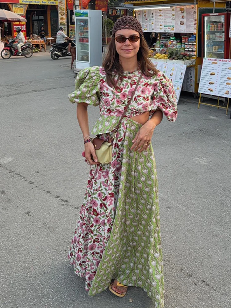 long sleeve maxi dress with pockets Final Sale Plus Size Long Sleeve Casual Loose Pocket Dress in Orange