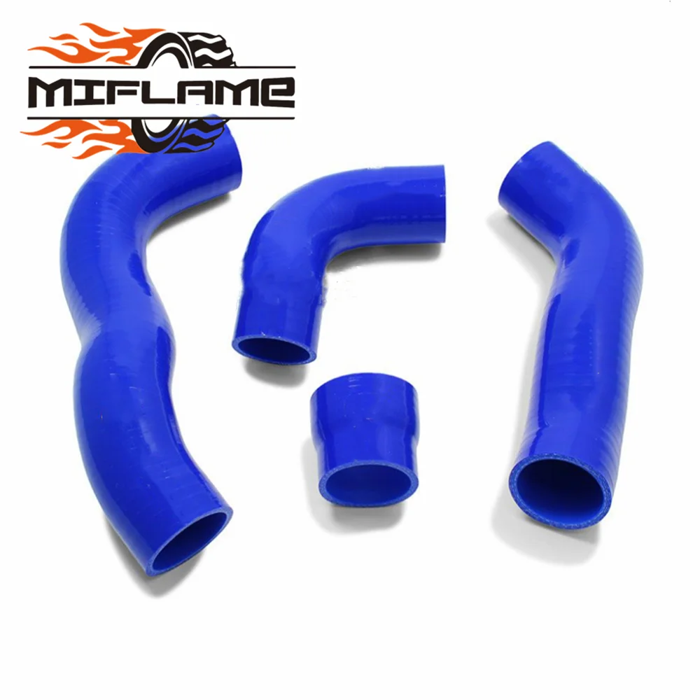 For 2015 2016 2017 Honda Civic Type R FK2 Silicone Intercooler Turbo Boost Hoses Kit