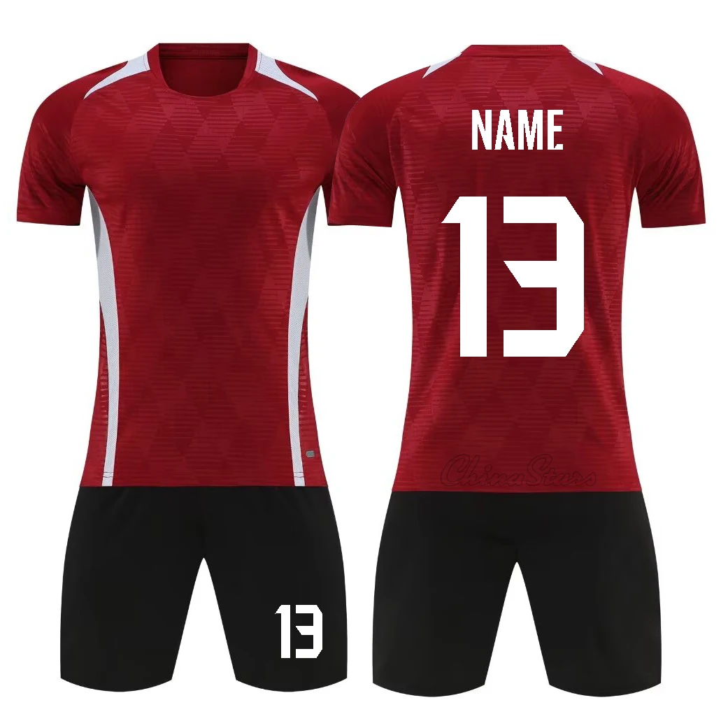 Erwachsene Kinder Fußball Trikots Männer Anpassen Fußball Uniformen Sport Kleidung Frauen Futbal Sportswear Training Trainingsanzug Kind Outfit