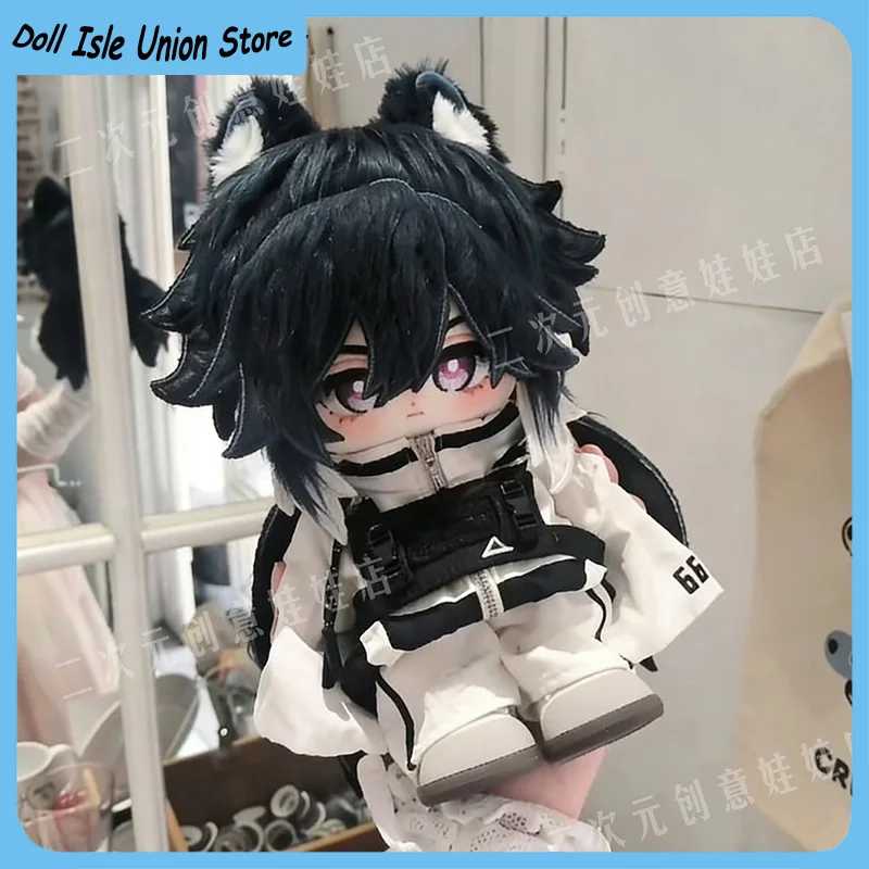 

Handsome Anime Honkai：Star Rail Cipher Cifera Cotton Doll Plush Stuffed Figurine Toys 20cm Game Change Clothes Plushie