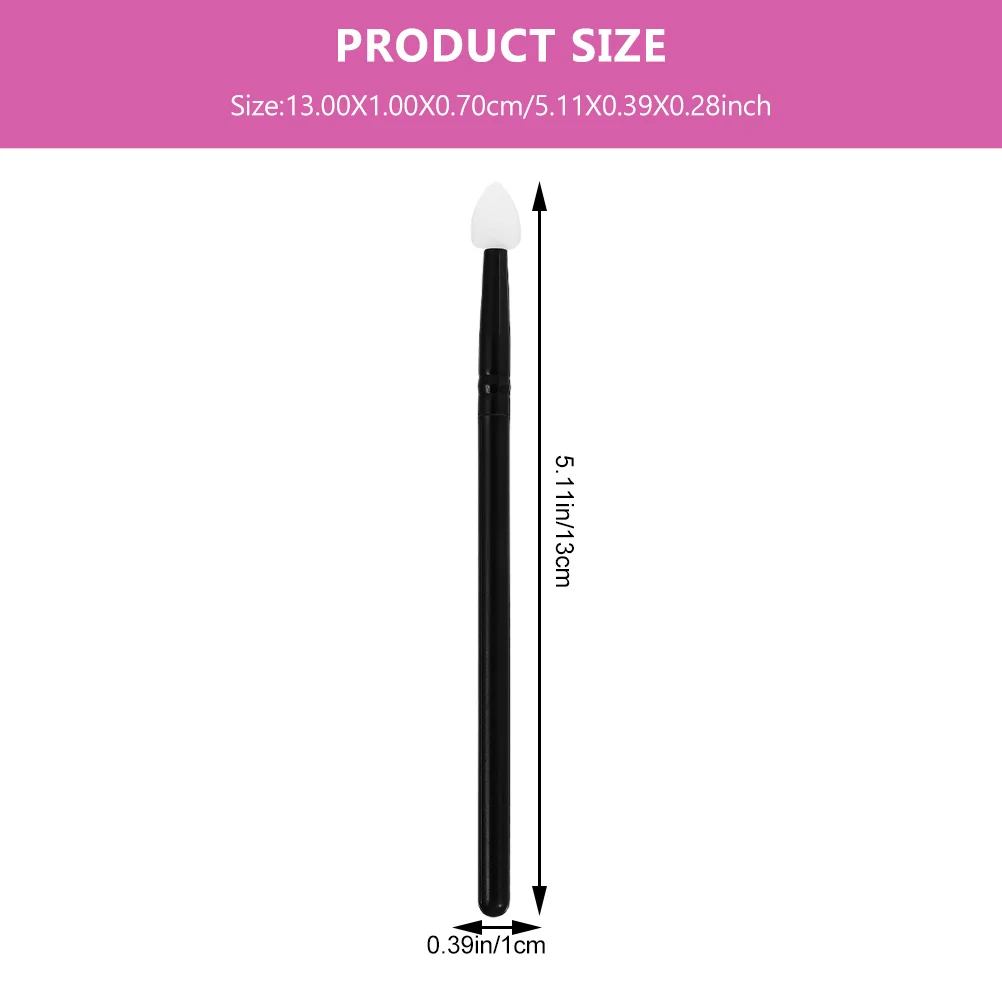 3-delige draagbare oogmake-uptools Premium oogschaduwsticks Compact ontwerp voor touch-up op trip Office Party oogschaduwborstel