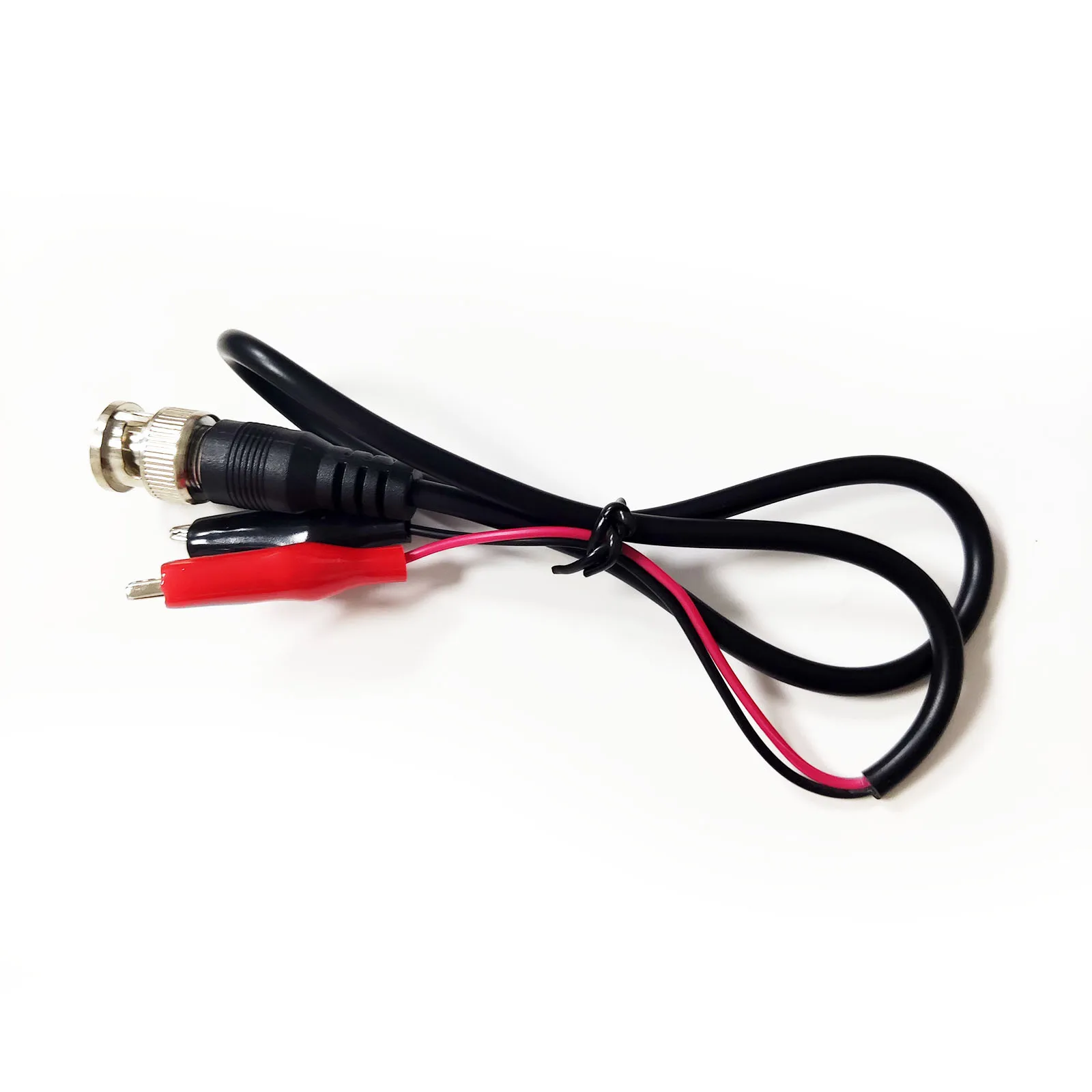 1pcs 100cm BNC Q9 to Dual Alligator Clip Oscilloscope Test Probe Leads Cables Connector Dual Tester Tools for Electrical Working