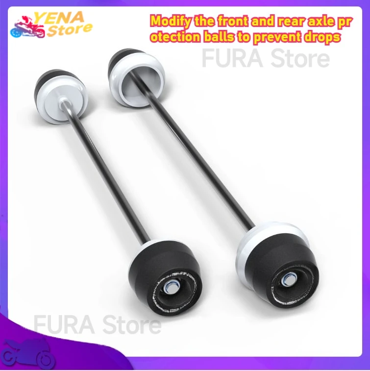 

Motorcycle parts are suitable for the main shaft collision protection of the front and rear wheels of 675SR-R 2024
