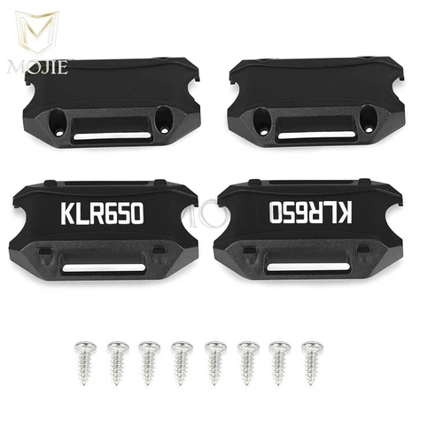 Imagen 2 del producto Para Kawasaki KLR 650 KLR650 2001-2018 2019 2020 2021 2022 2023 2024 2025 motocicleta 25mm barra de choque parachoques Protector de motor